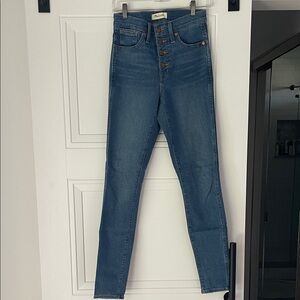 Madewell High Rise Blue Jeans